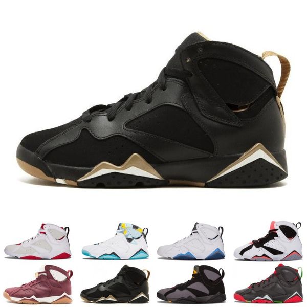 

Wholesale Men 7 VII Basketball Shoes Cheap Good Quality Men 7S For Sale Cheap Sports Shoes Leather Mens New Basketball Shoes