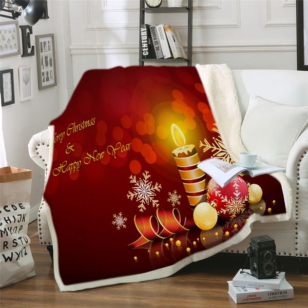

custom diy printing merry christmas throw blanket 3d printed adults kids wearable hooded blanket bed/sofa/travel