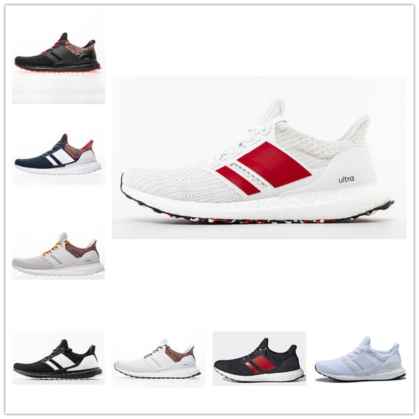

Горячие Продажи 2019 Ultra 19 UB4.0 Мужчины Женщины Повседневная Обувь Ultraboots 4.0 3.0 5.0 Тройной Черный Белый Красный Спортивный Тренер Размер 36-47
