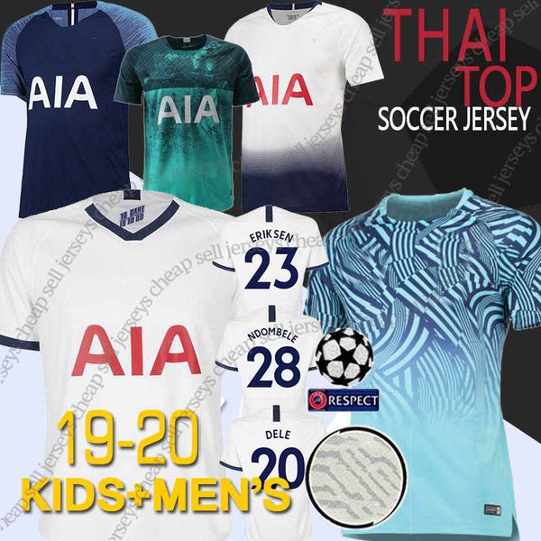 

Kane pur occer jer ey thailand 18 19 20 ndombele erik en dele on jer ey 19 20 football kit hirt men and kid goalkeeper