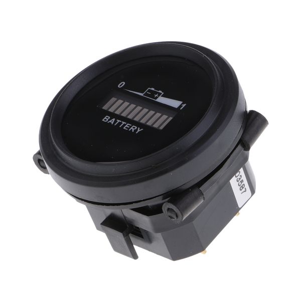 

waterproof 12-72v battery indicator meter gauge for marine boat golfcart