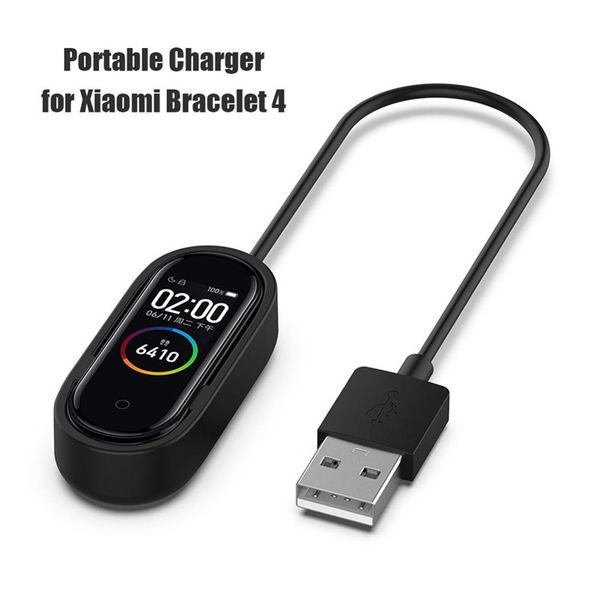 

для xiaomi браслет 4 usb зарядного устройства кабель 22см быстрой зарядки линии передачи данных провод шнур адаптер для xiaomi mi диапазон 4