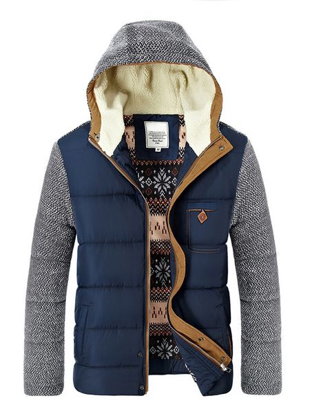 

3xl winter jackets men's coats thick fleece stand collar men's jackets casual solid male outerwear warm sh190916, Black;brown