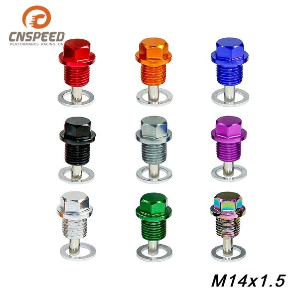 

modified car oil pan screw m14 x 1.5 strong magnetic oil pan nut suction iron screw