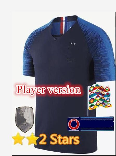 

Mbappe player ver ion pogba world cup 2018 2019 fr occer jer ey home payet dembele mbappe griezmann kante national team football hirt