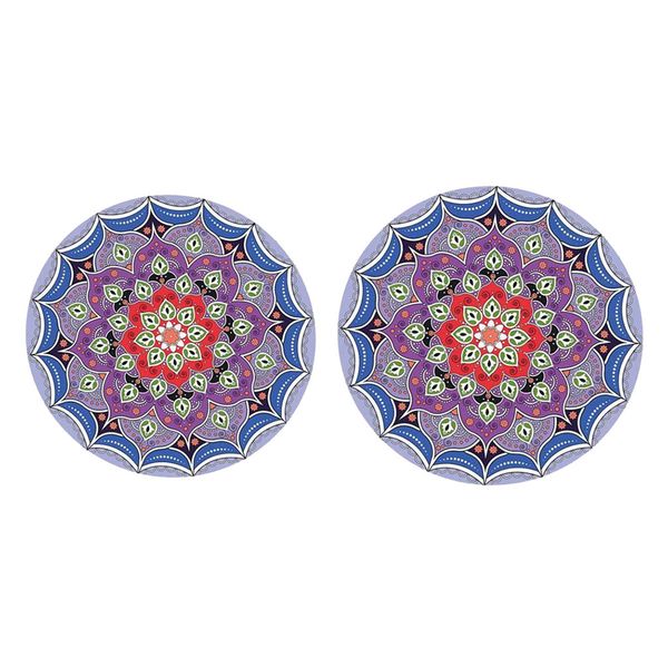 

2pcs/pack non-slip tablecloth tablecovers round table cloths with soft backing