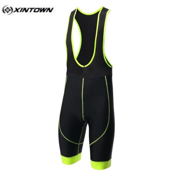 

xintown yellow bike bib shorts men cycling 3d gel padded bib shorts bicycle clothing team cycling short wear