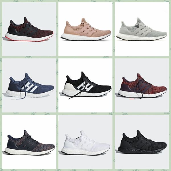 

aua04a 2019 горячий новый ultra 3.0 4.0 тройной черный и primeknit oreo cny синий серый мужчины женщины повседневная обувь ультра спорт