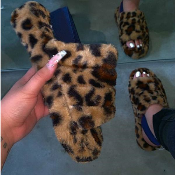 

aoleee women plush slippers big size 43 flat bottom antiskid indoor all-around comfortable sandals women slippers dropshipping, Black