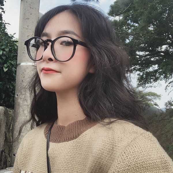 

wholesale-[eam] women big frame split joint glasses accessories new temt fashion tide all-match spring autumn 2019 1d143, Black