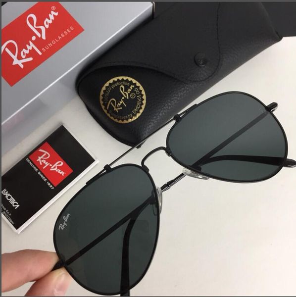 

2020 Aviator Ray Bans солнцезащитные очки Vintage Pilot Band UV400 Protection Mens Womens Men Women Ben Wayfarer солнцезащитные очки с коробкой 003025