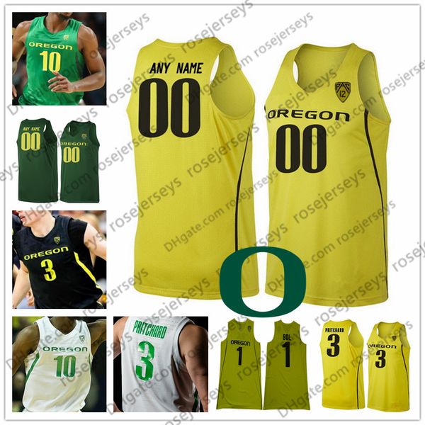 

oregon ducks basketball #5 chris duarte 13 chandler lawson 14 cj walker 22 addison patterson 33 francis okoro мужчины молодежь kid джерси 4x, Black