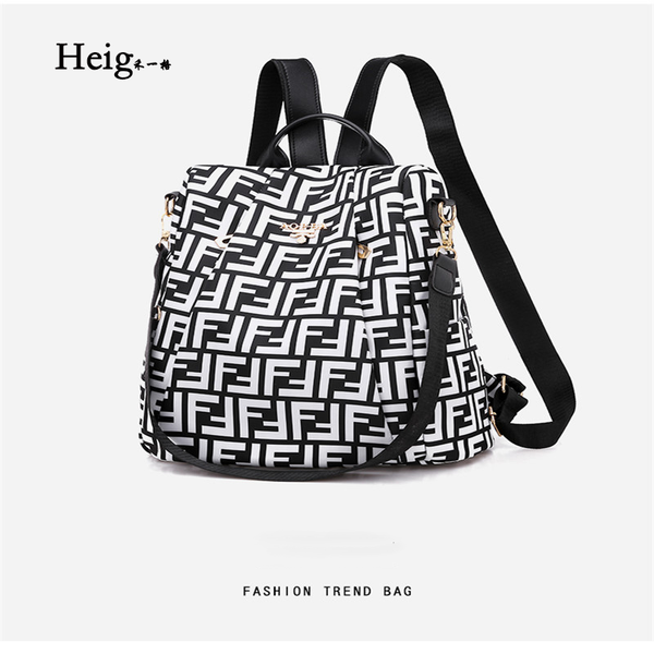 

backpack women's bag trend all kinds of beautiful elegant backpack large capacity elegant leisure bag oxford cloth back