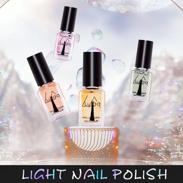 

girls transparent gradient nail polish 3d diy nail art decoration mv99