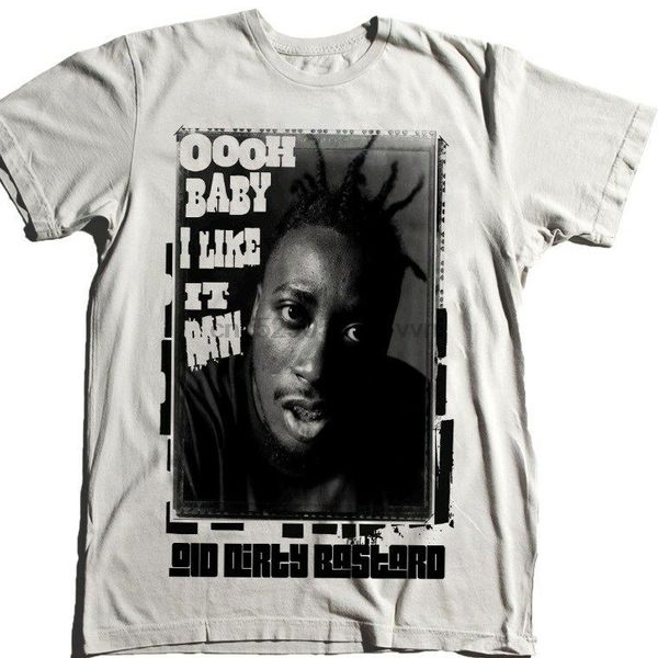 

старый грязный ублюдок футболка odb рэп бруклин хип-хоп городской рэп ретро рза, White;black