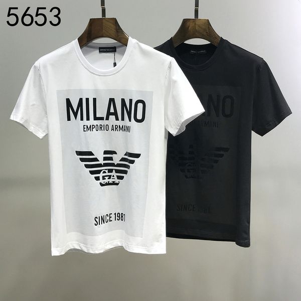 

mens shirt summer casual t shirts for men women short sleeve shirt clothing letter pattern printed tees crew neck, White;black