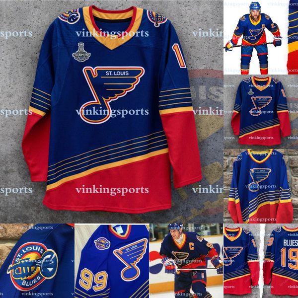 st louis blues retro jersey