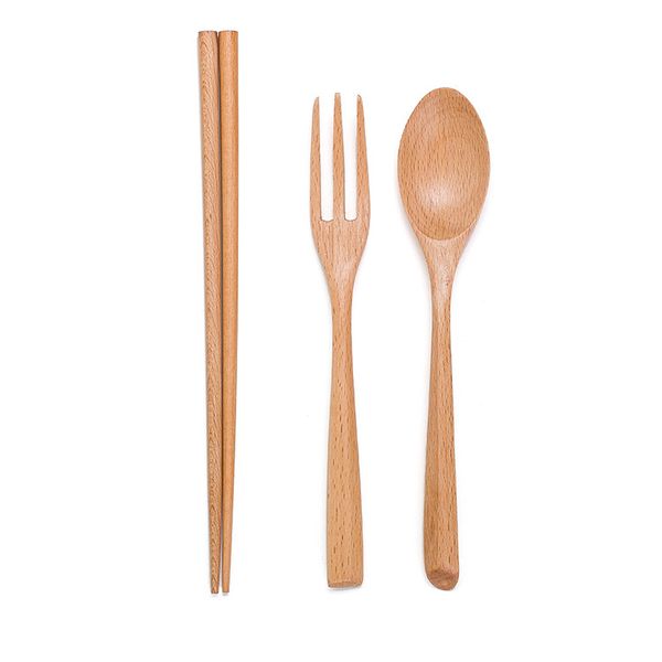 

wooden tableware assembly