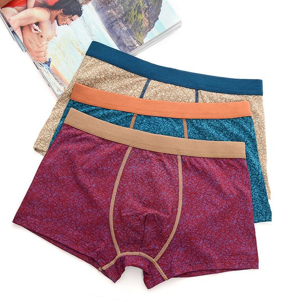 

pure cotton men's underwear, Black;white