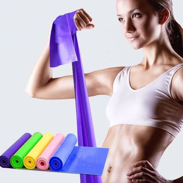 

gym soft fitness equipment strength training latex elastic resistance bands workout yoga rubber loops sport pilates