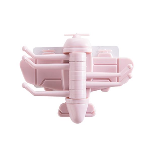 

moisture proof easy mount strong adhesive home multifunction holder rotatable hooks plane shape hanger suction wall punch free