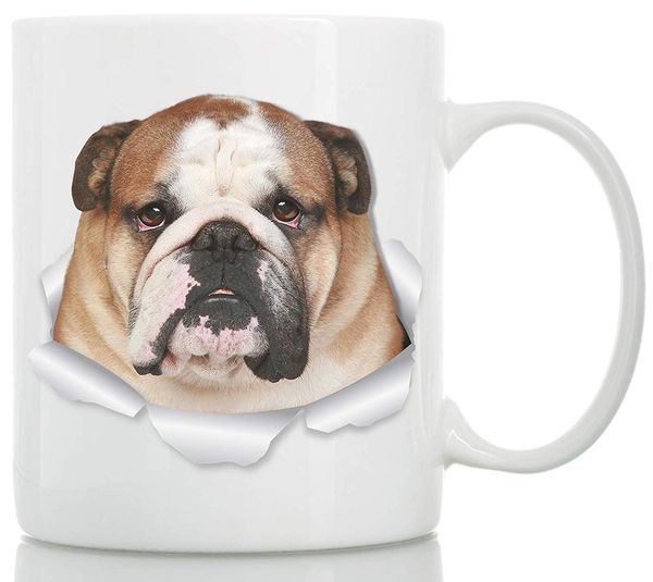 

english bulldog mug 11 oz funny coffee mug
