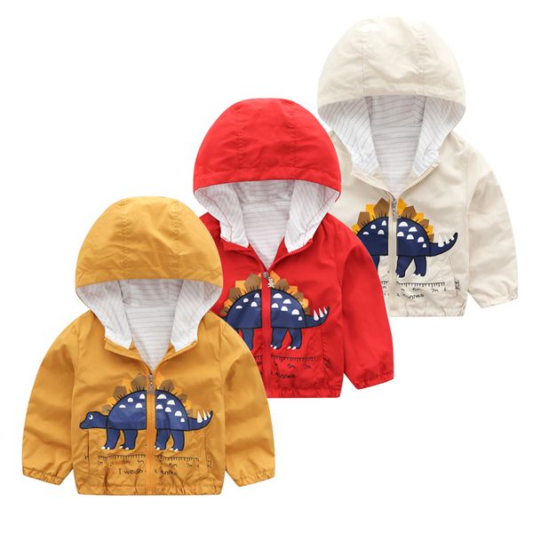 

boys girls kids hooded jackets coat infant toddler baby cute cartoon outfits long sleeve polyester attractive, Blue;gray