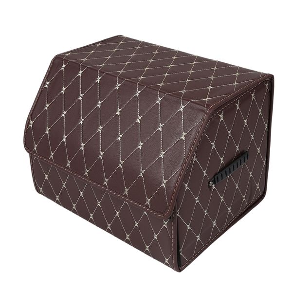 

car trunk storage box storage bag car tool bag pu leather folding and finishing accessories m