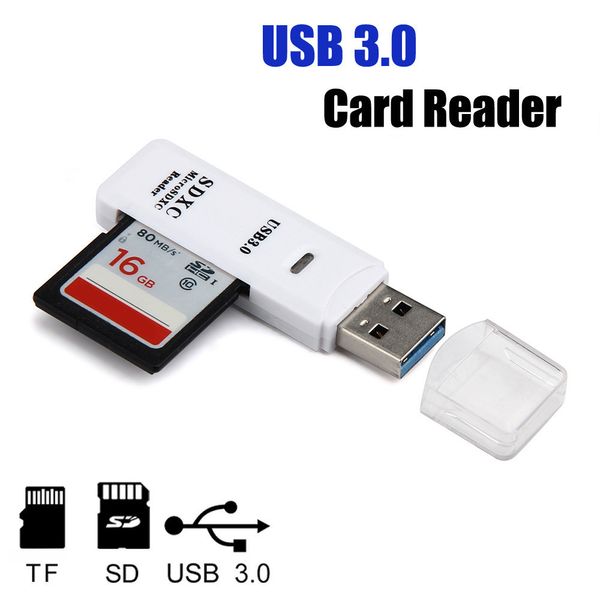 

mokingwholesale price drop shipping 5gbps super speed mini usb 3.0 micro sd/sdxc tf card reader adapter shpping
