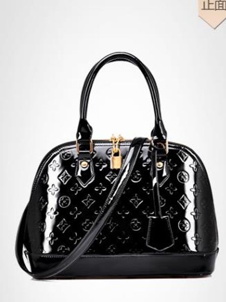 

women's high-end patent leather fashion portable portable diagonal packag2019e