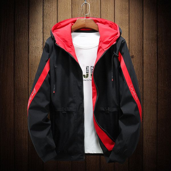 

men's jackets 2021 spring autumn mens casual hoodie for men waterproof clothes windbreaker coat male outwear jaqueta masculino, Black;brown