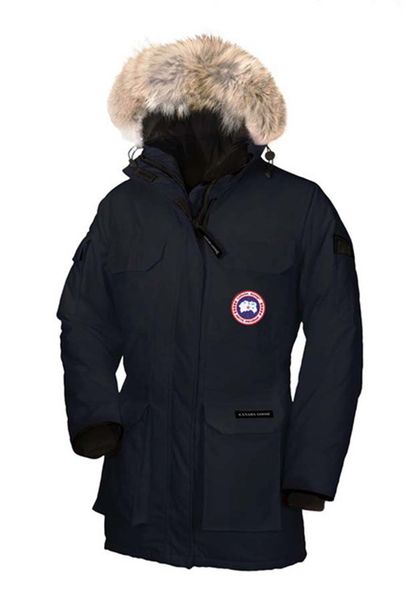 

New women 039 expedition down jacket parka canada femme dori jacket down parka women winter down women goo e coat outerwear, Black