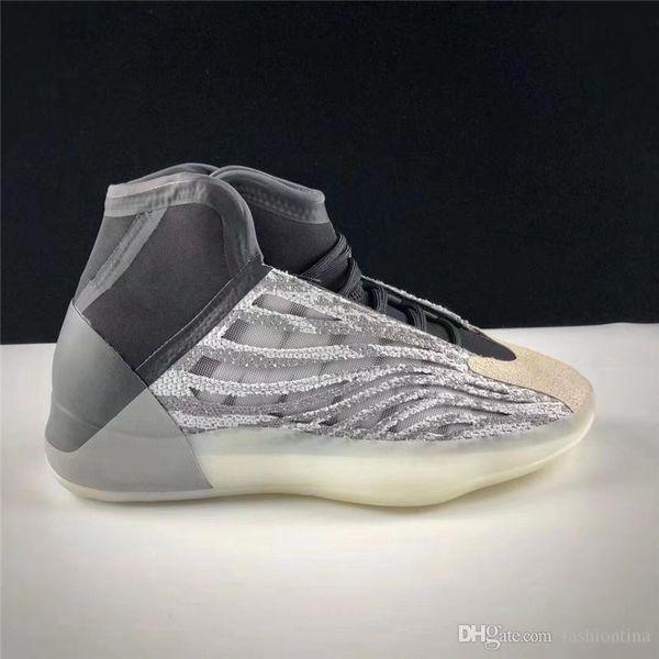 

2019 authentic kanye we t 025yeezy quantum ba ketball hoe 2boo t 3m reflective white grey men women port neaker eg1535, Black;green