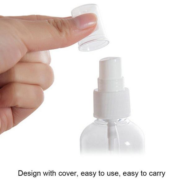 

plastic water spray bottle 30ml 50ml 100ml clear plastic mist spray bottle portable refillable achohol sprayer bottle great 20840vd
