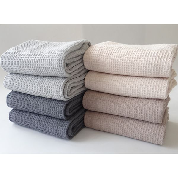 

42x63cm cotton table napkins home kitchen pattern towel absorbent dish cleaning towels