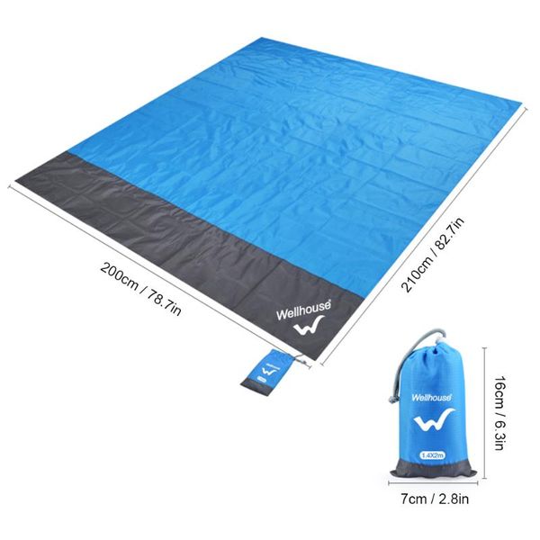 

lixada waterproof beach blanket outdoor portable picnic mat camping ground mat mattress outdoor camping picnic blanket