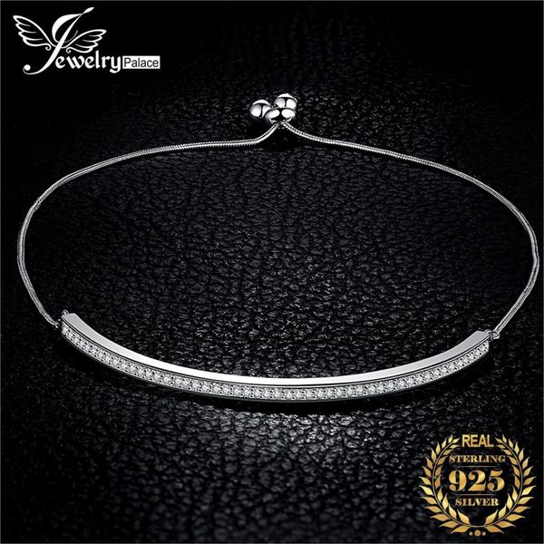 

jewelrypalace 925 sterling silver bracelet snake chain bolo bracelets for women silver 925 jewelry making organizer, Golden;silver