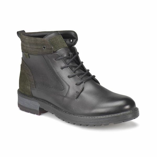 

flo longor black men boots lumberjack