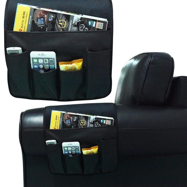 

organizador armario hogar organizar hanging storage anti-slip sofa couch chair recliner armrest soft caddy organizer holder#w