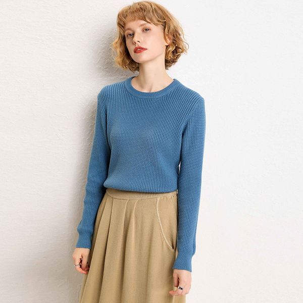 

smpevrg lady thick knitted sweater women pullovers o-neck long sleeve female pullover women sweater knit jumper pull femme, White;black