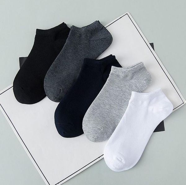 

men's clean solid color socks, odor proof, sweat proof, young people's solid color socks. category 216, Black