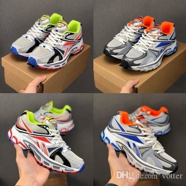 

vetements x spike runner 200 running shoes for men women blue orange multicolor sport sneakers trainers zapatos des chaussures size 36-45, Black