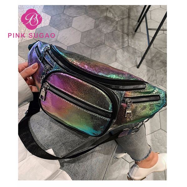 

розовый sugao талии сумка crossbody роскошный fanny pack мужчины и женщины поясная сумка на открытом воздухе спортивная сумка через плечо та
