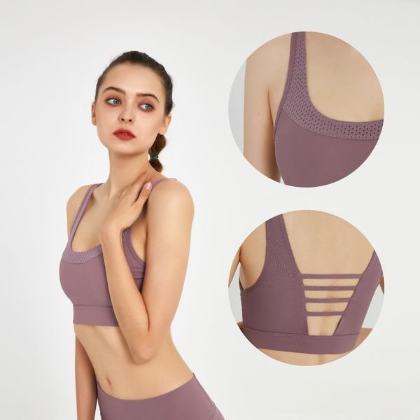 

летняя новые горячие продавая йог дышащих hole спорта нижнего белье женщин жилет большого размер пуш-ап резистентного фитнеса / 30, White;black