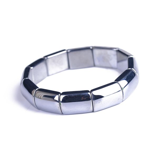 

wholesale natural terahertz stone bracelets wrist bracelet energy stone hand row fashion jewelry japan and korean style, Golden;silver