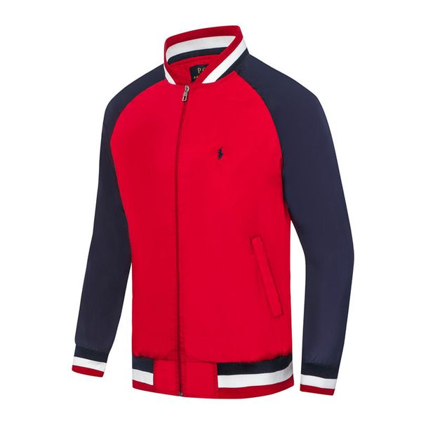 

ralph new lauren mens polo jacket luxury designer jacket stand collar spring jacket trend brand pony embroidery fashion windproof jackets, Black;brown
