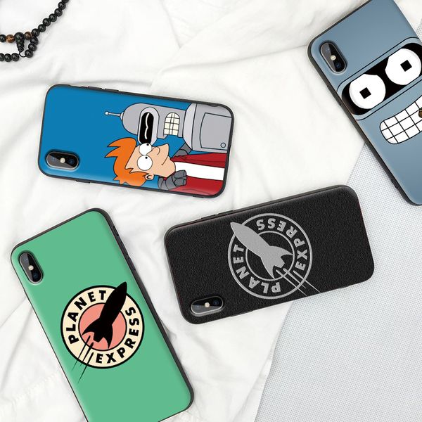 

futurama case for iphone 6 6s plus case luxury black case for iphone 5 5s se 7 8 plus x xs max xr cover