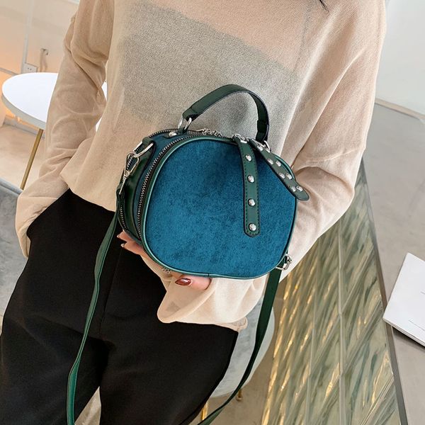 

scrub leather crossbody bags women winter shoulder messenger bag female handbags purses mini phone tote handbag
