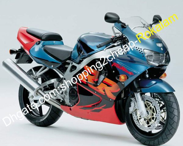 Kit de justo para Honda Fireblade CBR900RR 919 CBR900 CBR 900 RR 98 99 900RR ABS Motocicleta Motocicleta Red Blue Black