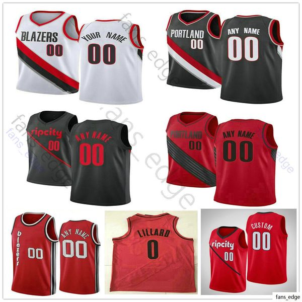 

custom printed basketball 9 nassir little 2 gary trent jr 5 rodney hood 43 anthony tolliver pau gasol 17 skal labissiere jerseys, Black;red
